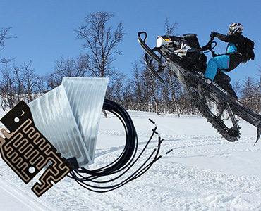 雪車把手加熱