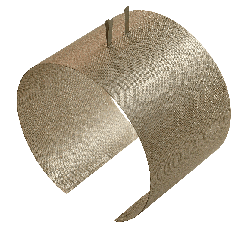 15. High Temperature Mica Heating Pad for Oil Pipe and Oil Tank